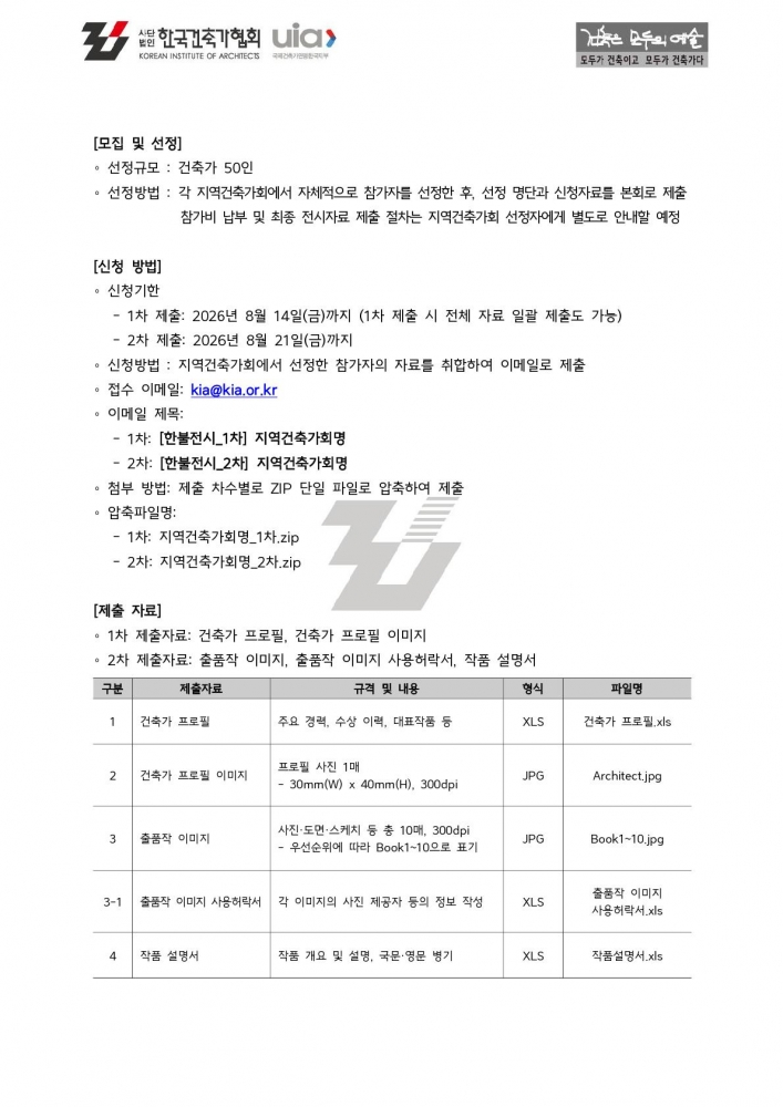 [별첨1] 한·불 수교 140주년 기념 한국·프랑스 건축문화교류전 건축가 초대_최종_2